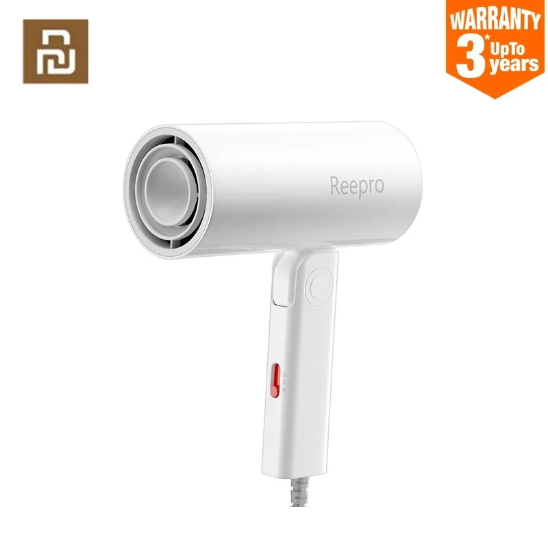 Youpin Reepro 1300 Вт профессиональный фен для волос быстрое высыхание складной сушилка