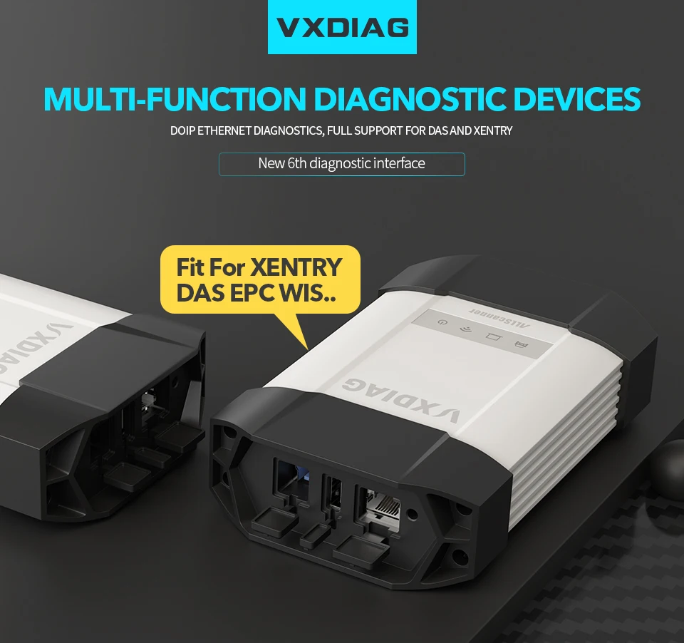 £244.41 Vxdiag C6 DoipAmpAudio Function For Benz Car Truck Diagnostic Tool