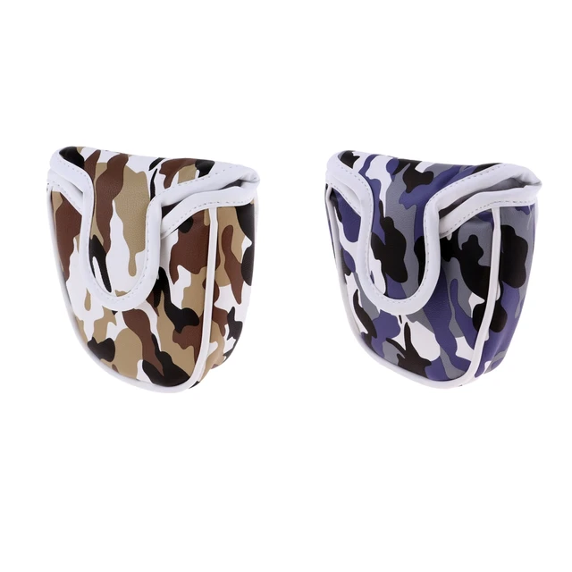 US $10.34 Multi-function Golf Mallet Putter Head Cover Headcover Protector Bag Gear Accessories