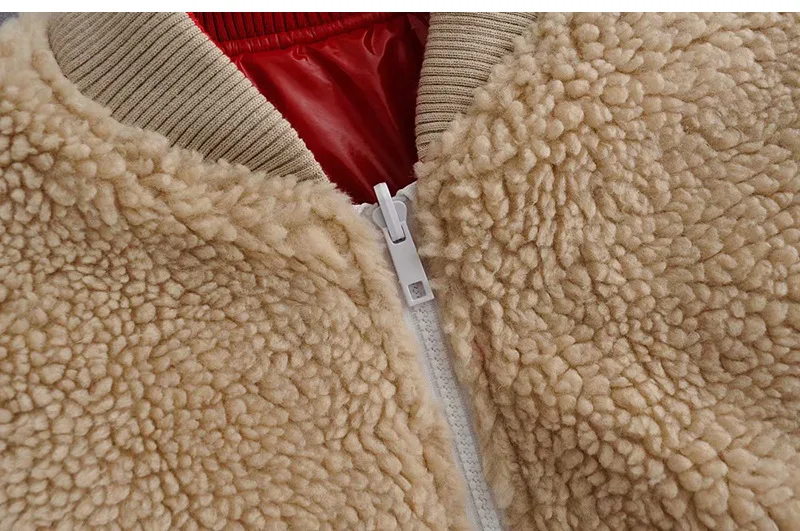 

Autumn & Winter WOMEN'S Dress New Products Raccoon Fur Reversible Warm Jacket Cold Comfortable Zipper Tops