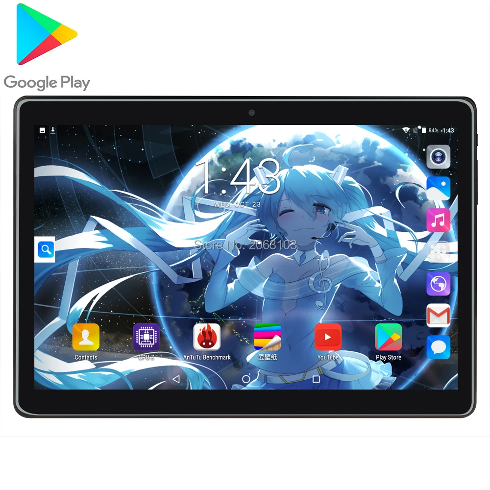 

2020 New Google Android 7.0 OS 10 inch tablet 3G Quad Core 2GB RAM 32GB ROM 1280*800 IPS Kids Gift Tablets 10 10.1