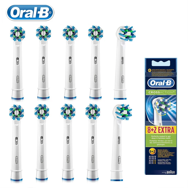 Сменные головки Oral B для электрической зубной щетки зубных щеток 10/8/4 шт.|Насадки