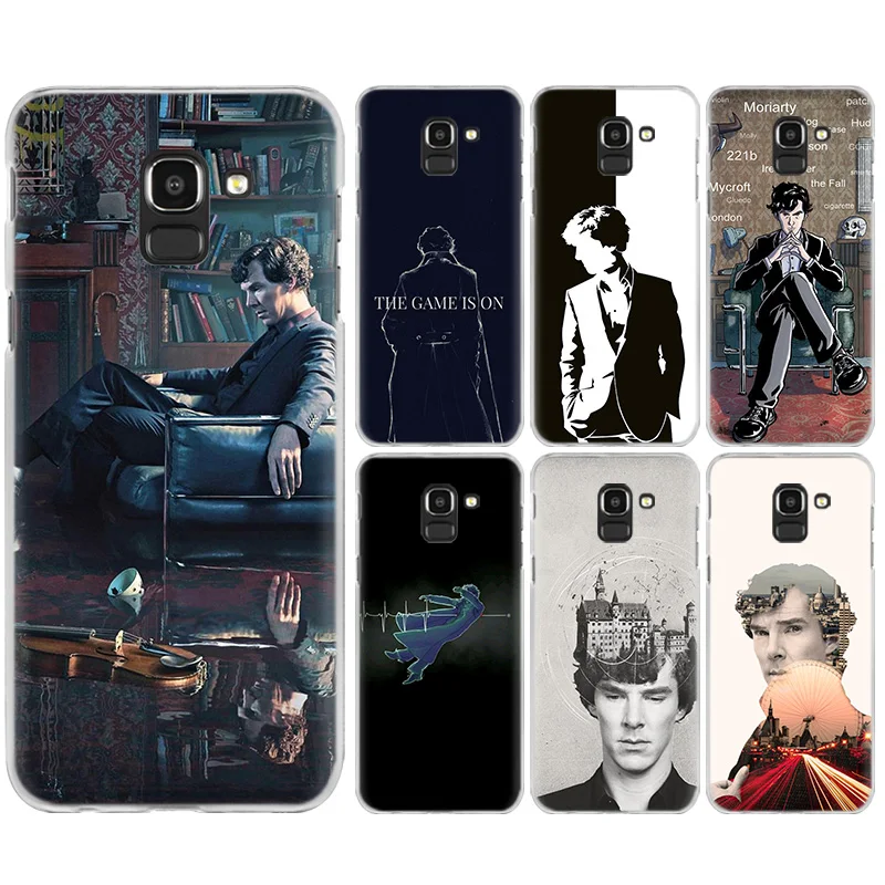 

Sherlock Holmes TV Show Case Cover for Samsung Galaxy S10 S10e 5G S9 S8 S7 Edge M40 M30 M20 M10 J8 J6 J4 Plus 2018