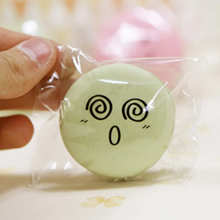 

90pcs/lot Lovely Smiley face Transparent Kraft Paper Sticker DIY Paper Label Stationery Stickers