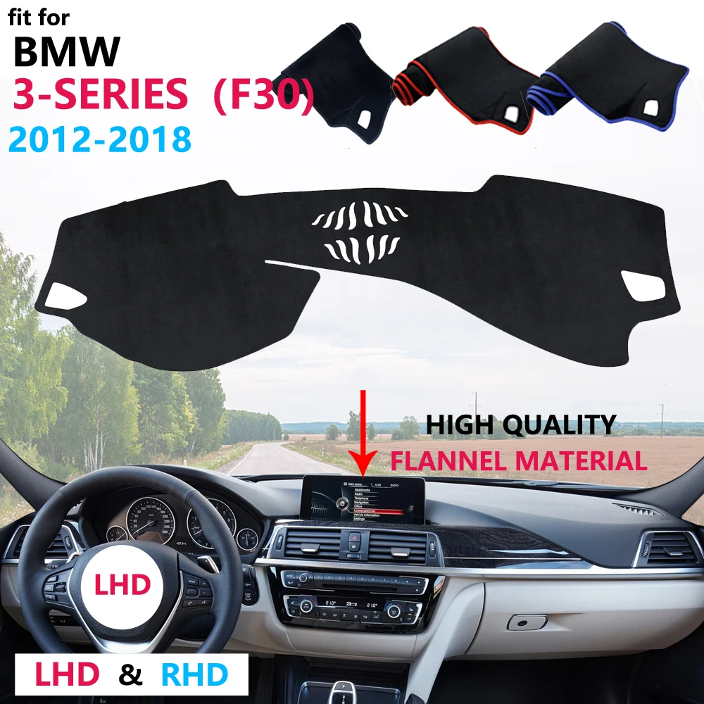Чехол для приборной панели BMW 3 серии F30 2012 ~ 2018 защитный коврик с защитой от УФ