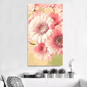 

RUOPOTY 60x120cm Frame DIY Painting By Numbers Flowers Wall Art Canvas Painting Large Size For Living Room Home Decor Artwork