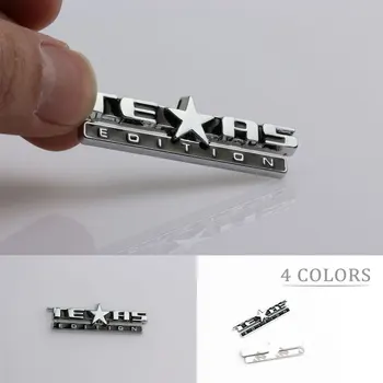 

TEXAS EDITION Badge Metal Car Sticker for Jeep Compass Renegad Liberty Wrangler Car Body Emblem Badge Steering wheel Stickers