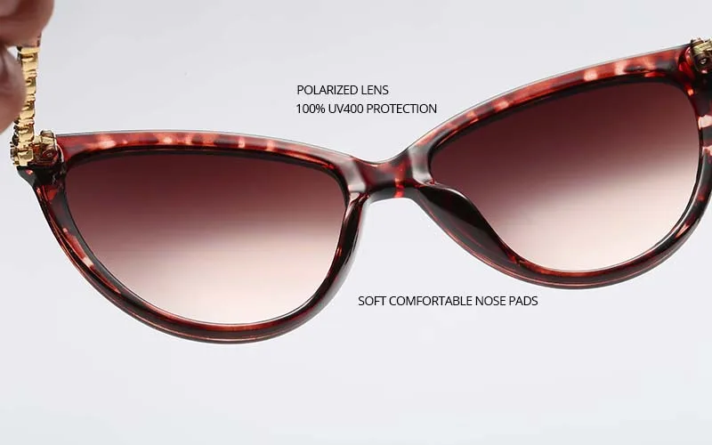 Pro Acme, Ретро стиль, кошачий глаз, солнцезащитные очки, поляризационные, для женщин, модные, дамские, кошачий глаз, солнцезащитные очки, UV400, lunette, soleil femme, PC1243