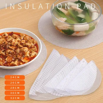 

Practical Silicone Steamer Non-Stick Pad Round Dumplings Mat baking tools Steamed Buns Baking Pastry Dim Sum Mesh home Kitchen