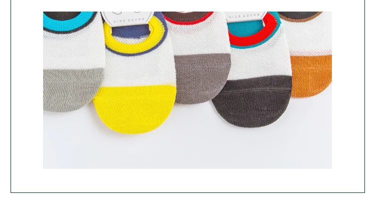 Spring Summer CHILDREN'S Socks gao pei mian Men And Women Children Ultra-Thin Mesh Short Socks Mixed Colors Baby No-show Socks
