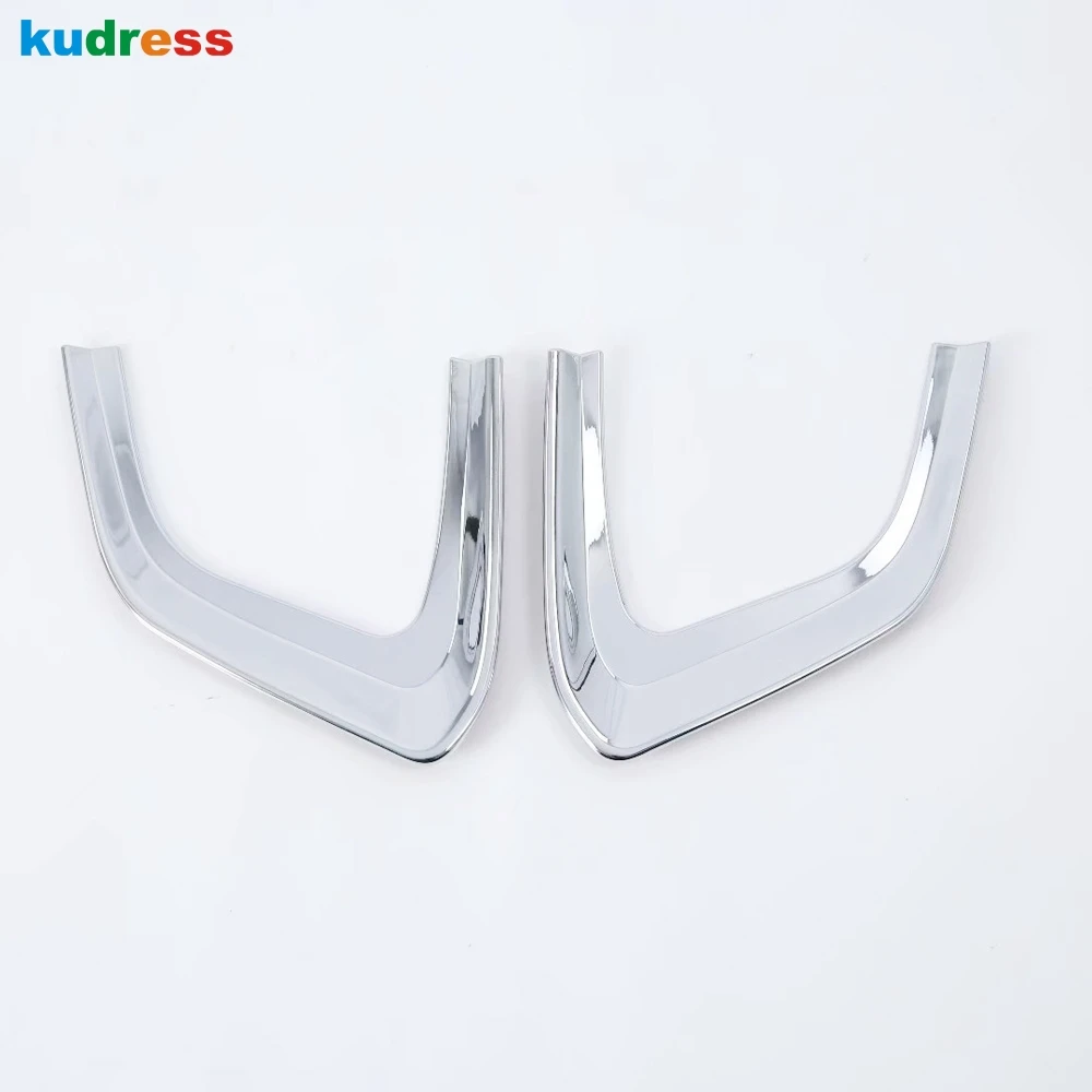 Rear Foglight Trim Для hyundai Cantus Creta ix25 Аксессуары Передние Задние противотуманные фары крышка рамка отделка ABS Хром Наружное украшение - Цвет: Rear Foglight Trim