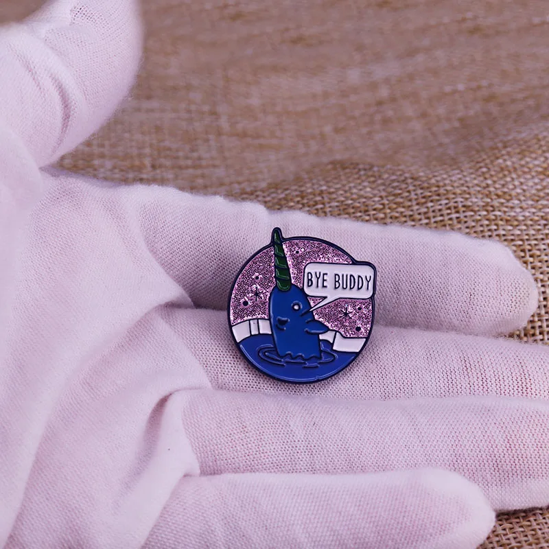 Bye Buddy Hope You Find Your Dad Enamel Pin Elf Quotes Brooch For Fans Coat Sweater Scarf Badge | Украшения и аксессуары