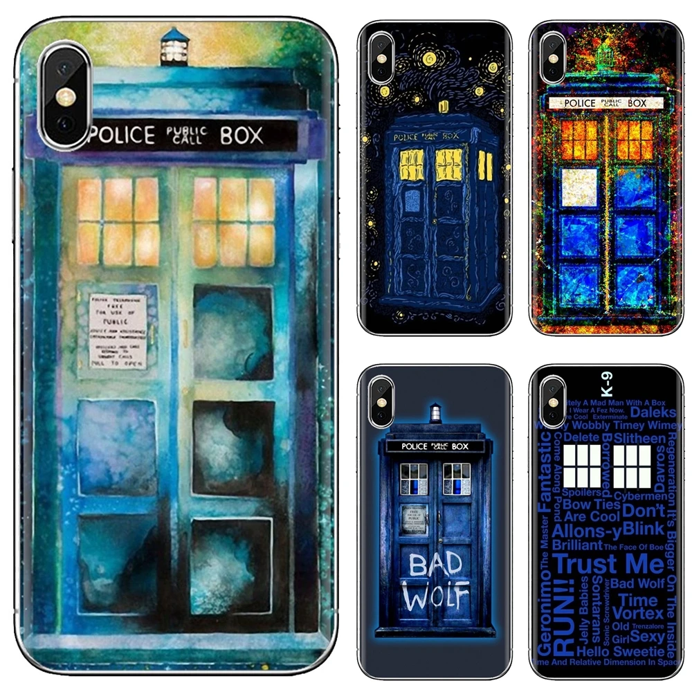 Мягкий чехол для телефона Tardis Bad doctor who ZTE Blade A910 A610 A530 A510 Oneplus One plus 3T 5T 6T 6 7T Pro |