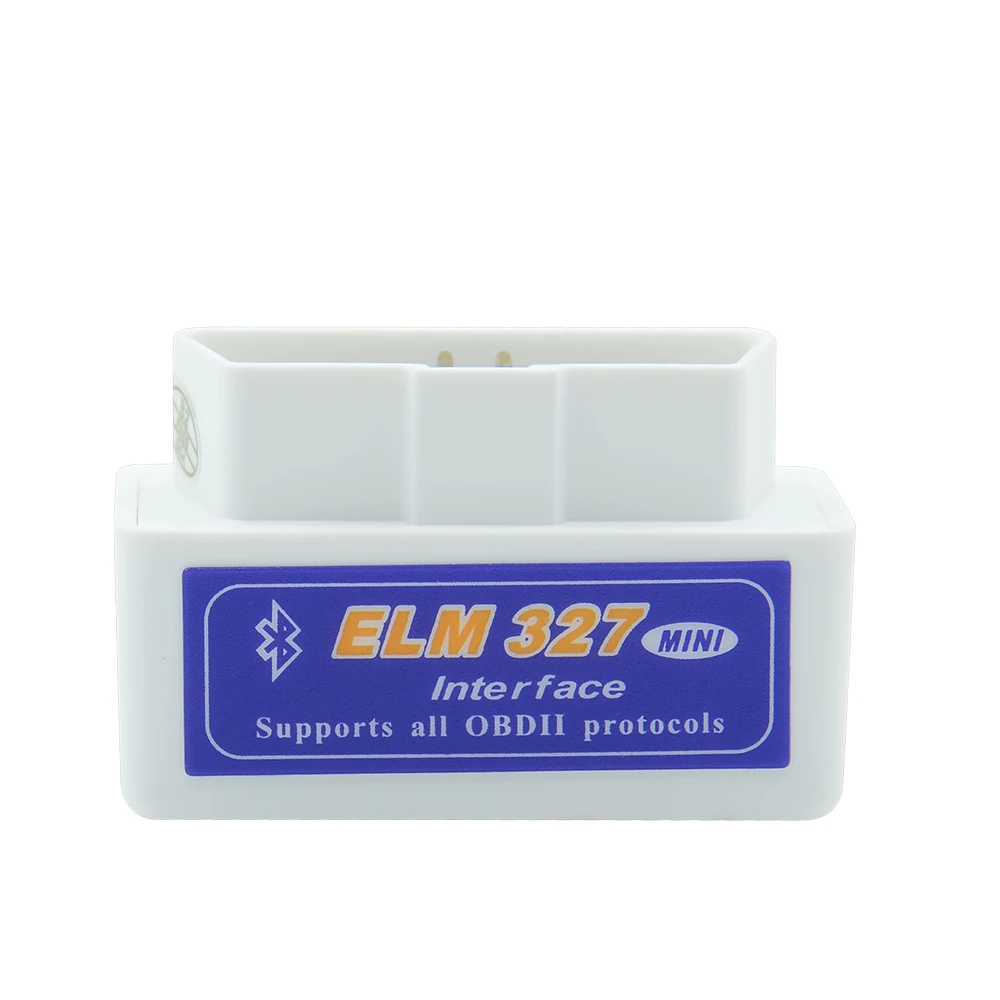 V2.1 OBD Мини ELM327 OBD2 Bluetooth автоматический сканер OBDII 2 Автомобильный ELM 327 Тестер диагностический инструмент для Android Windows Symbian - Цвет: elm327 v2.1