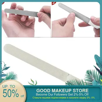 

1PCS Stainless Steel Dual Sided Nail File Metal Grinding Rod Scrub Nail Art File Manicure Pedicure Tool