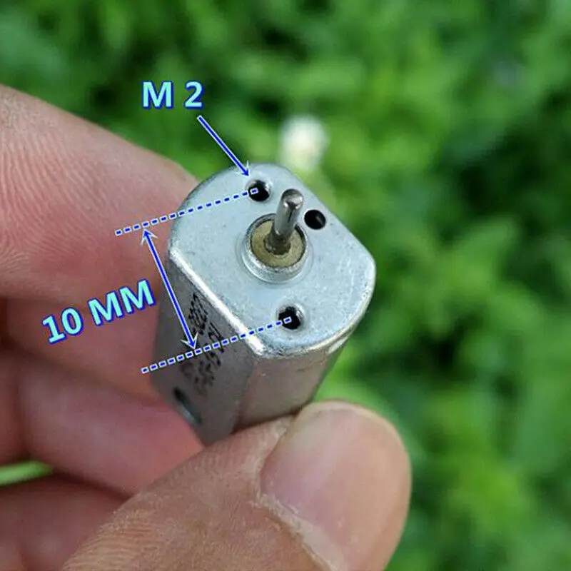 Mini FK-050 HM Motor DC 3V-4.2V 3.7 25200RPM Micro Small 050 Motor Strong Magnetic High Speed Carbon Brush RC Toy Airplane Model