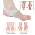 2шт Sumifun O-type Foot Corrector Стельки Колодки Без Скольжения Обувь Для Мужчин И Женщин Силиконовые Ортопедические Стельки C1476