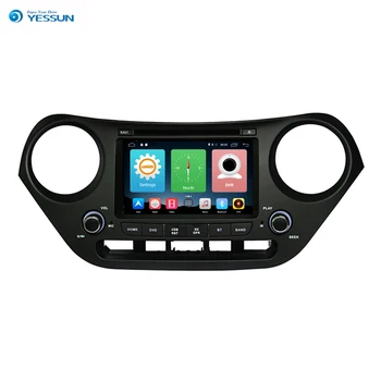 

Yessun Android For Hyundai i10 2014~2015 Car Navigation GPS HD Touch Screen Multimedia Stereo Audio Video Radio Player.