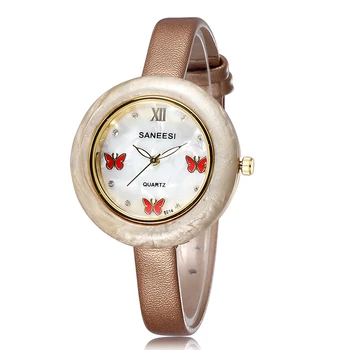 

New Luxury Brand Ladies Diamond Quartz Watch Leather Watch Ladies Leisure Fashion Watch Ladies Gift Relogio Feminino Reloj Mujer