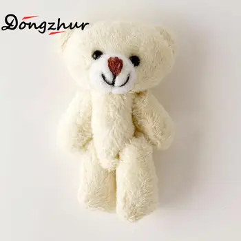 

1:12 Mini Plush White Bear Doll Model Toy Simulation Dollhouse Accessories Scene Model Dollhouse Decoration Little Bear Doll Toy