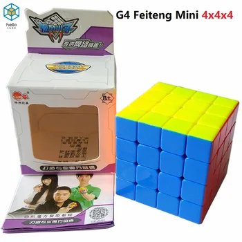 

Cyclone Boys G4 Feiteng Mini 4x4x4 Magic Cube Stickerless Speed Cube 57mm Neo Cube Toys cubo magico Speed Puzzle