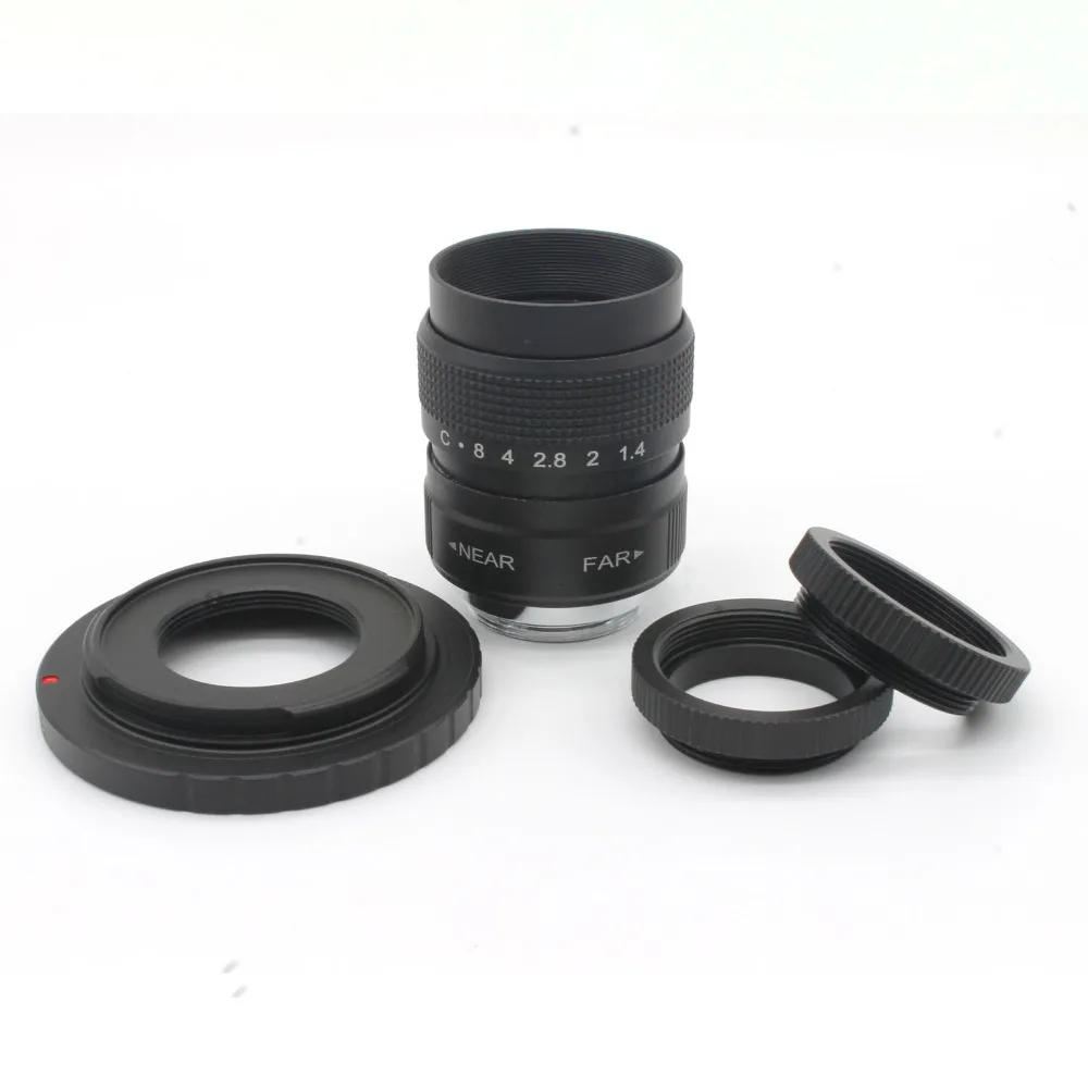

Объектив GloryStar 25 мм f/1,4 CCTV C 1/2 для камеры Nikon 1 mount N1 Камера J1 J2 J3 V1 V2 S1 + Macro
