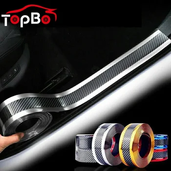 

Universal Auto Car Rubber Door Protector Moulding Strip Rubber Threshold Cover Panel Step Protector Sticker Car Styling