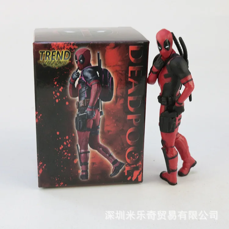 Гараж Набор Marvel X-men X-man6-Inch Супер милый мультфильм Дэдпул 2 Дэдпул 3-выбор