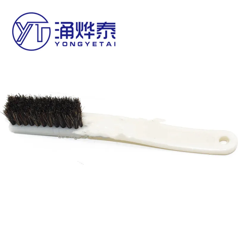 Cleaning brush dusting brush wire brush pig hair brush - Цвет: Кремово-белый