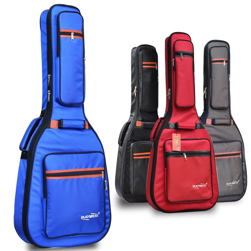 Guitar Bag 41 Inch 42 Inch Oxford Flannel Thick Waterproof Backpack Guitar Bags Factory  Customize Wholesale Guitar Bags