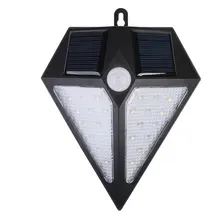 Уличный настенный светильник на солнечной батарее, водонепроницаемый, супер яркий индукционный светильник для человеческого тела, 24led, садовый безопасный светильник, уличный светильник