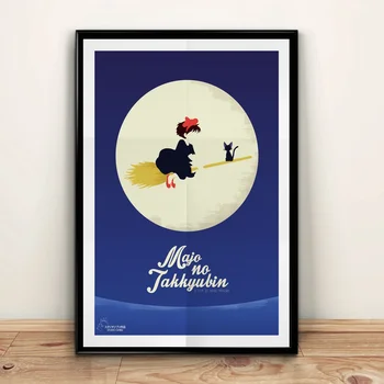 

Kiki Poster,ghibli studio Poster Anime poster,Canvas poster,Wall Art,no frame