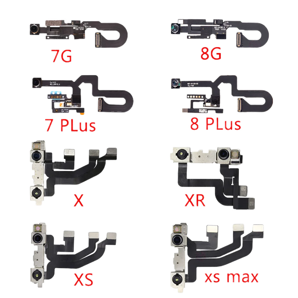 Small Front Camera For iPhone 7 8 Plus X XR XS Max Original Face Proximity Sensor Flex Cable Phone Repair Parts |