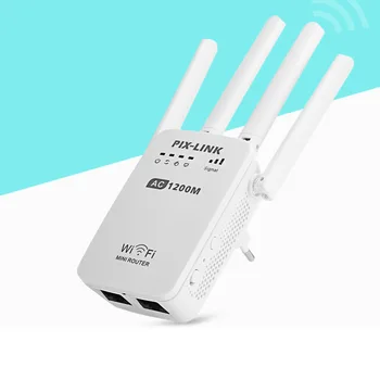 

1200M dual-frequency network repeater wireless wifi signal amplification router 5G high power through wall extender