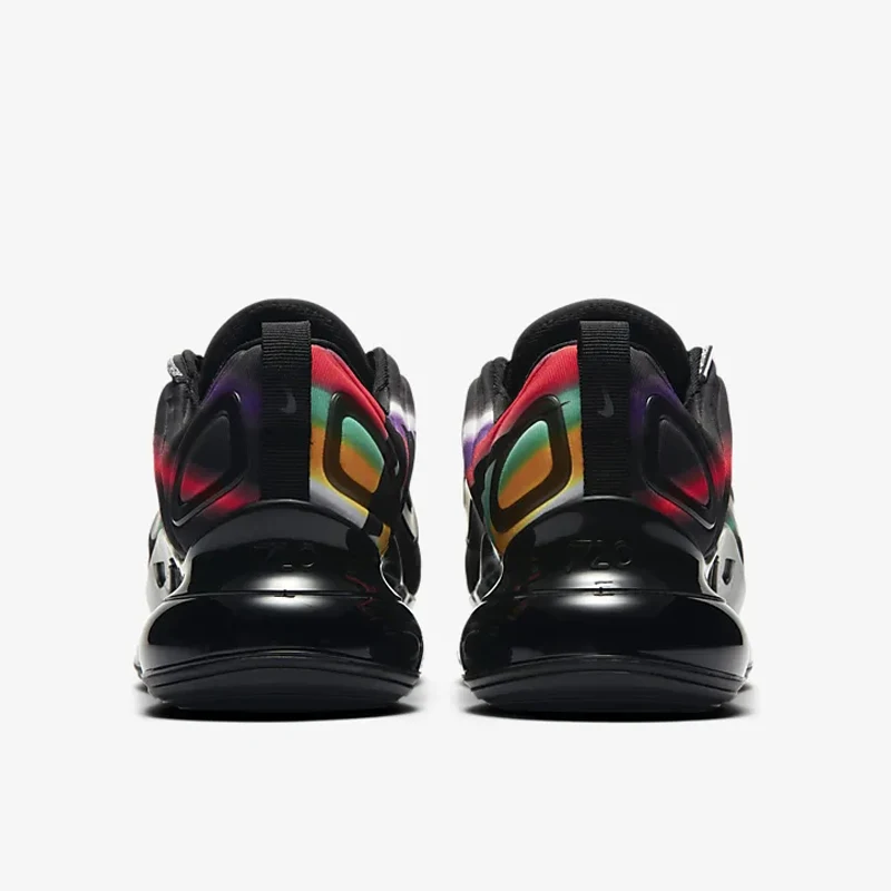 Nike Air Max 720 женские кроссовки для бега, дышащий светильник, удобные кроссовки, модная черная Дизайнерская обувь для отдыха, AR9293-023