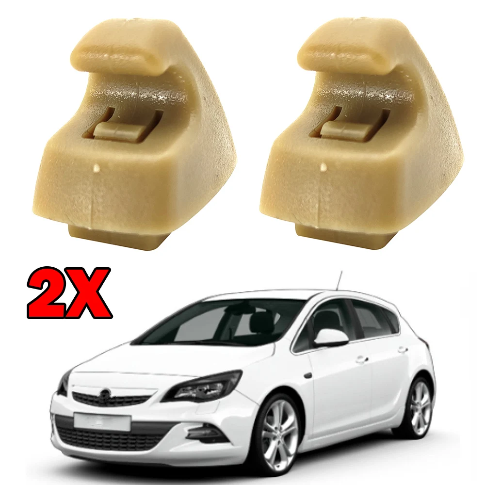 2X Clip Per Visiera Parasole Per Opel Vauxhall Astra J K Insignia A B Karl Viva Mokka Crossland X Ampera Zafira Tourer C Per Buick Rottada