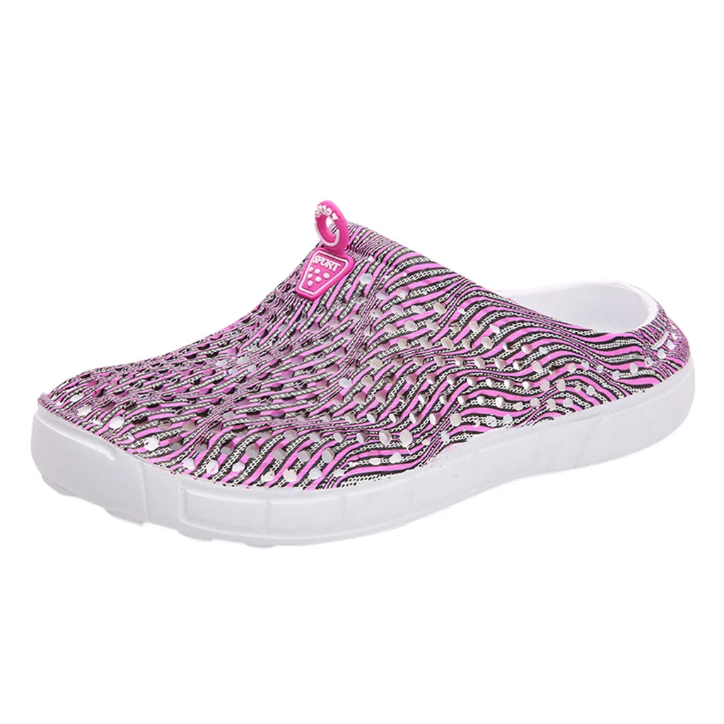 

SAGACE New Women slippers Fashion Platform Comfortable Slip-On Beach Sandals Hollow Out Casual Breathable Flats Shoes X1220