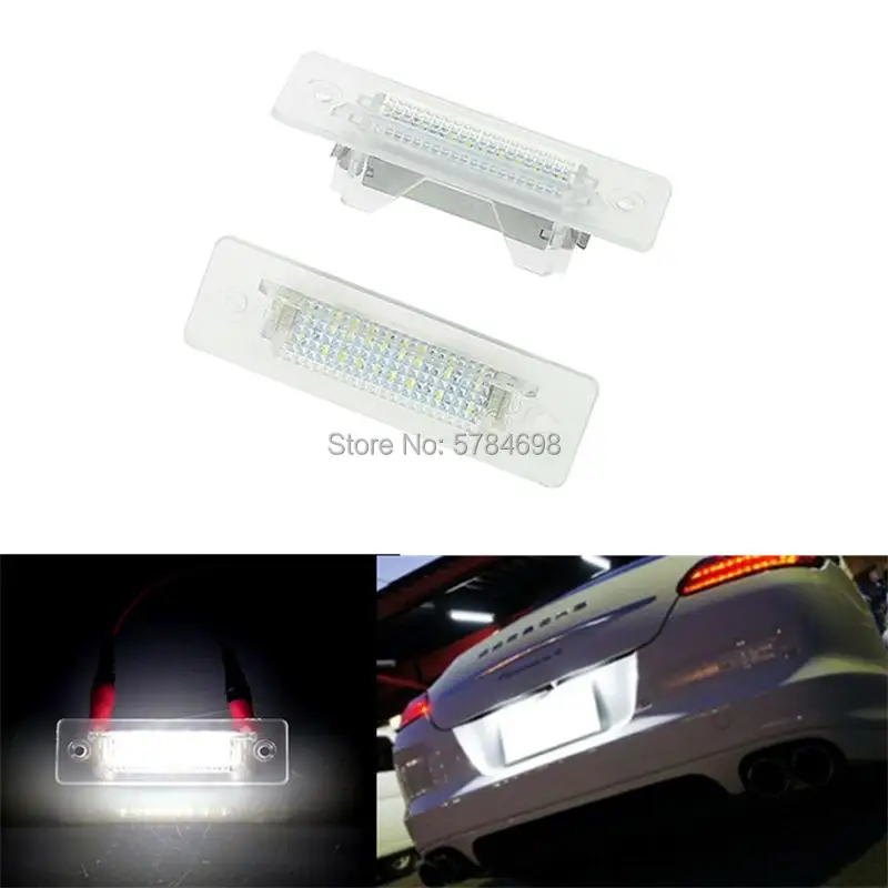 2pcs 18SMD LED License number Plate Light lamp for Porsche 911 Carrera Euro 964 993 996 968 GT Boxster 986 | Автомобили и