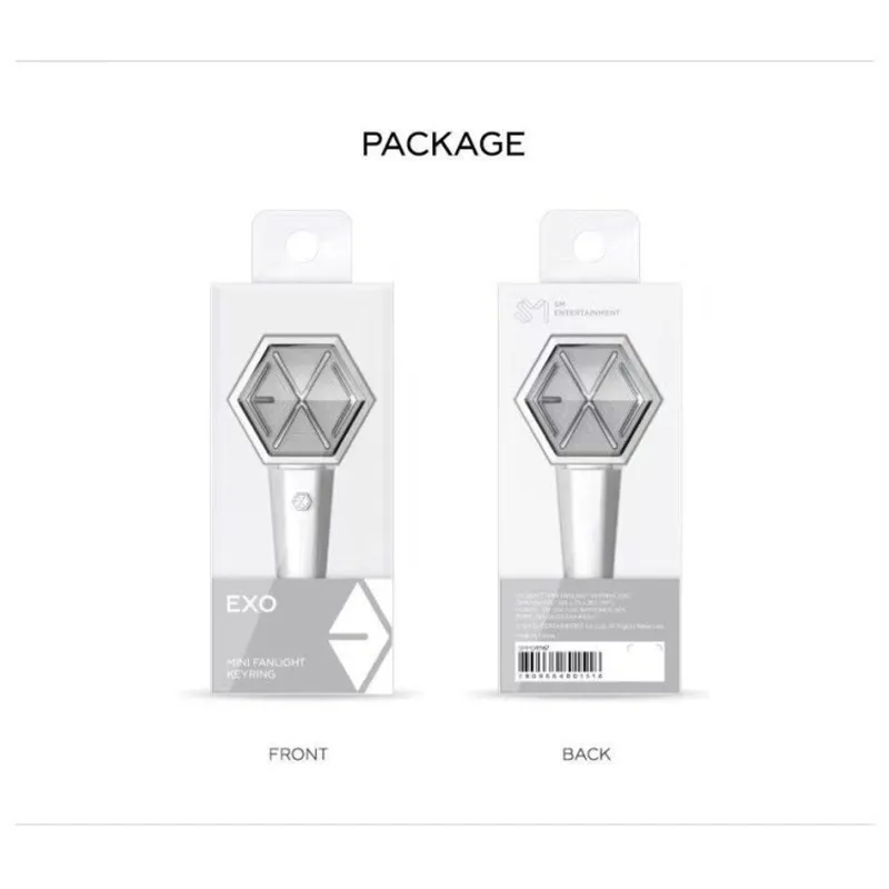 Kpop светильник EXO Stick брелок Мими концертный светильник светящийся светильник брелок концертный фонарь брелок