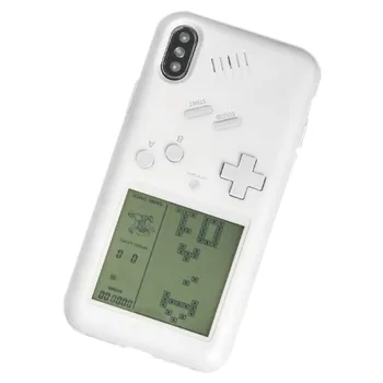 

Tetris Game Machine Teen Phone Case Mobile Phone Case For iPhone 6S 7 8Plus XS Black Retro Game Console Phone Cover