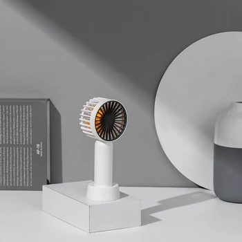 

Summer Mini Cooler Handheld USB Portable Fan USB Rechargeable Fan for Travel Outdoor Home Office Quiet