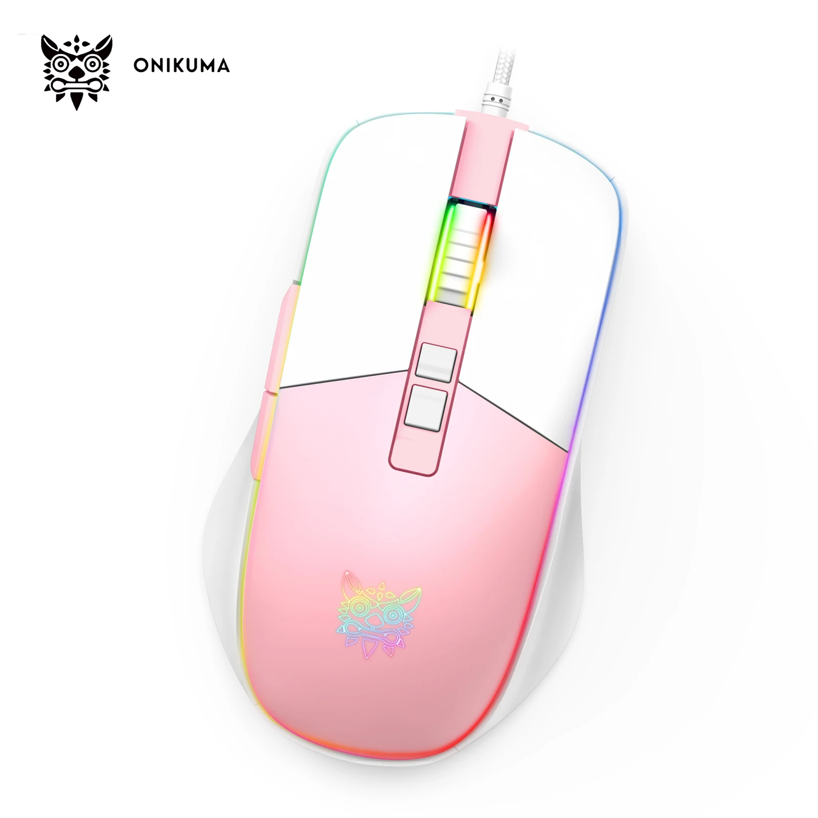 Игровая мышь DPI 7200 RGB светильник ка USB Проводная для ноутбука компьютера геймера