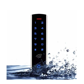 

RFID Touch Keypad Access Control System Kit Door Lock 125KHz EM Card Waterproof Metal Case Luminous For Door Entry F1289D