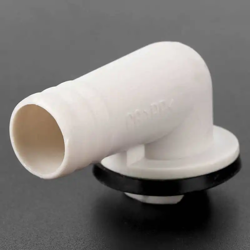 Right-angel Conditioner Drain Outlet Connector Overflow Joints Water Pipe Drain Fittings Conditioning Drainage Tool air conditioner parts air conditioning accessories air conditioner connector
