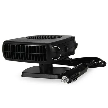 

Hot 150W Car Heater Heating Fan 2 in 1 12V/24V Dryer Windshield Demister Defroster For Vehicle Portable Temperature Control Devi