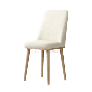 

Nordic Chair Adult Modern Simple Home Dining Table Restaurant Fashion White