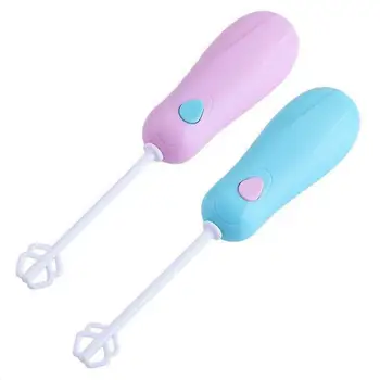 

1Pcs Electric Egg Beater Frother Foamer Milk Drink Coffee Soups Whisk Mixer Mini Handle Stirrer Practical Kitchen Cooking Tool