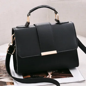 

2020 Summer Fashion Women Bag Leather Handbags PU Shoulder Bag Small Flap Crossbody Bags For Women Messenger Bags