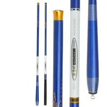 2020 New High Quality Super Light Hard 3.6m/4.5m/5.4m/6.3m/7.2m Telescopic Fishing Rod Carbon Fiber Hand Pole For Carp Fishing