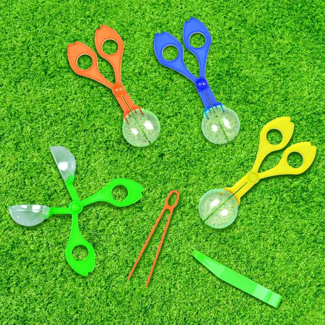 Clamp Toys Handy For Kids Collection Bug Clip Plastic Insect Catcher Scissors Educational Tweezers Camping Gift 5